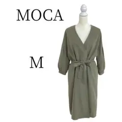 MOCA モカ カーキ トレンチコート・スプリングコート M