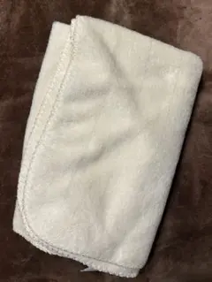 mofua モフア　ホワイトフリースブランケット