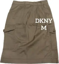 DKNY カーゴミニスカート ベージュ サイドポケット付き Y2K ストリートのサムネイル
