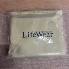 LifeWear magazine エコバッグ　ユニクロ
