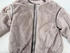 FUN ファー キルティング リバーシブルブルゾン アウター 2way