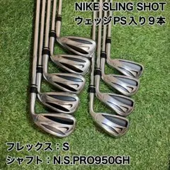 NIKE ナイキゴルフ　スリングショット　アイアンセット　SLING SHOTのサムネイル
