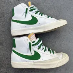 NIKE Blazer Mid ホワイト グリーン