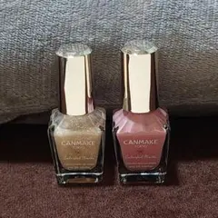 CANMAKE ネイルカラーセット ゴールド ピンク