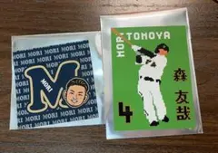 オリックスバファローズ　POPステッカー　イニシャルステッカー　セット　森友哉