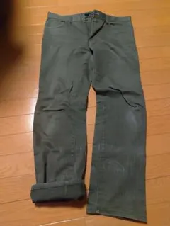 BACK NUMBER ワークパンツ オリーブグリーンのサムネイル
