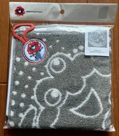 【新品未開封】大阪万博　ミャクミャク　ハンドタオル　紐付き グレー