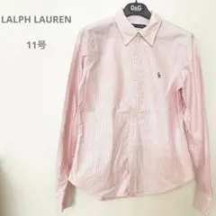 LALPH LAUREN◾️ストラップ　オックスフォードシャツ　11号
