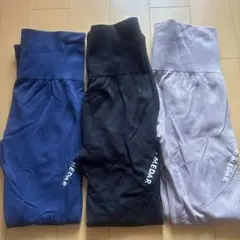 Mサイズ スポーツレギンス　3色セット
