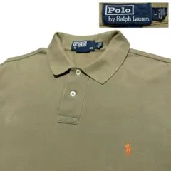 POLO RALPHLAUREN ラルフローレン 鹿の子ポロシャツ ベージュXL - メルカリ