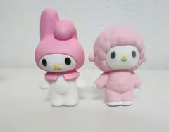 マイメロディ マイスウィートピアノ フロッキーフィギュア 2体セット