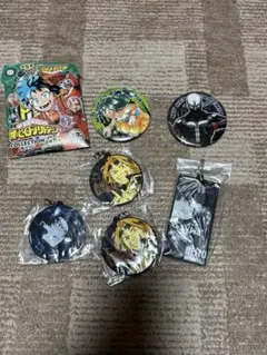 僕のヒーローアカデミア ラバーチャーム 缶バッチ
