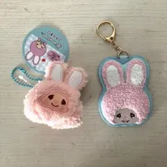 モンチッチ　チムたん　さがらキーホルダー＆プチがま口　２点セット