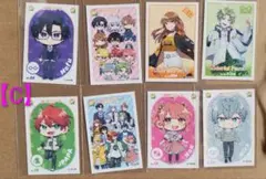 【C】カラフルピーチ ステッカー 8枚セット
