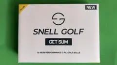 GET SUM 2024年モデル イエロー 1ダース新品　SUNELL GOLF