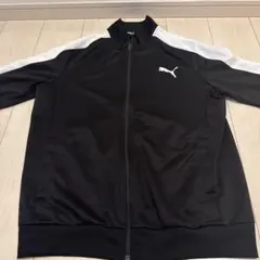 PUMA ブラック ホワイト ジャージ