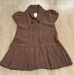 babyGap ブラウン ワンピース 80サイズ