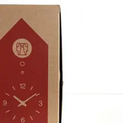 新品！数量限定カラー！無印良品 鳩時計 レンガ色 MUJI 無印のサムネイル