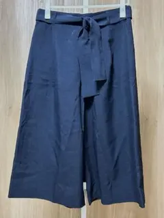 UNTITLED ガウチョパンツ 紺42号