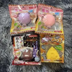 変色ふわとろもち　あんこ玉　ぷにぷにチーズ セリアスクイーズ4点セットのサムネイル