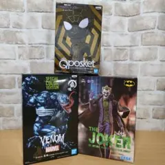 スパイダーマン・ヴェノム・ジョーカー フィギュア　3点セット