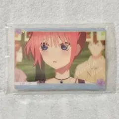 【内袋未開封】五等分の花嫁＊ ウエハース 中野ニ乃 No.07