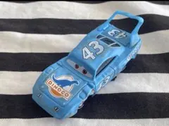 新品カーズ ミニカー　カーズ　キング　ダメージバージョン