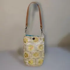 【ハンドメイド】和柄 サコッシュ スマホポーチ