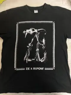 ZERO EVOKEゼロエヴォーク x RIPDW コラボTシャツ XL