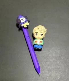 BT21:CHIMMYジェルペン＆TinyTAN :ジミンソフビセット（新品）