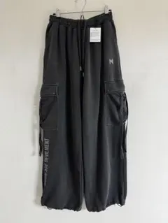 ムーンエイジデビルメント　スウェット　ワイド カーゴパンツ