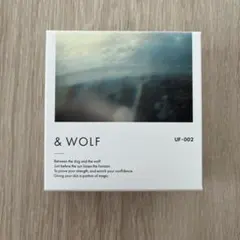 新品未開封 ＆WOLF UVセラムリキッドファンデーション UF-002