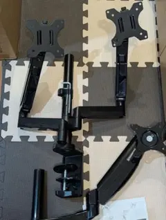 シングル・デュアルモニターアーム ノートPCスタンド3点セット