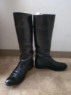 マーガレットハウエル　本革　黒ロングブーツ