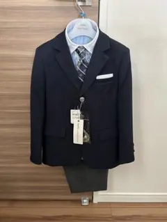 【美品】 Waltz by BEAMS DESIGN フォーマルスーツ130cm waltz by BEAMS DESIGN ノーカラージャケットスーツ キッズ