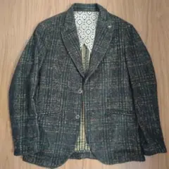 【BOB】MENS チェック起毛 ジャケット SPEAR206 イタリア製 48