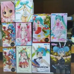 初音ミク　プライズフィギュア　10体　まとめ売り