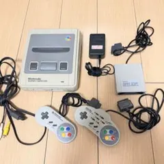 任天堂 スーパーファミコン 本体 セット ソフト周辺機器付き ジャンク