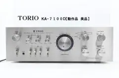 ＴＯＲＩＯ　ＫＡ－７１００Ｄ【動作良好　美品】のサムネイル