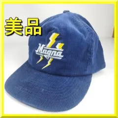 Magna コーデュロイキャップ ネイビーVINTAGE タバコ企業物 - メルカリ
