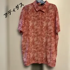 美品アディダスメンズゴルフウェア半袖ポロシャツ2XL