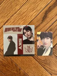 JO1 WDWG 金城碧海　ステッカー・ソロトレカセット