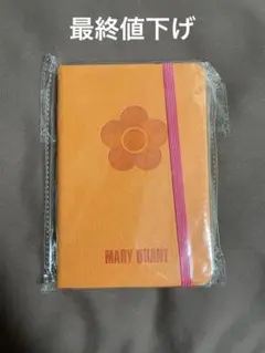 MARY QUANT ハードカバーノート オレンジのサムネイル