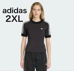 adidas 半袖Tシャツ 2XL 黒