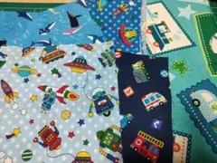 ハギレ　カラフルな綿生地セット③