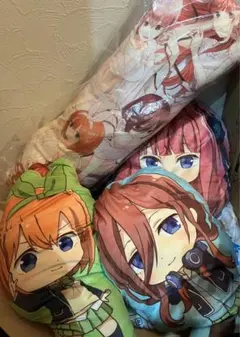 五等分の花嫁　ロングクッション　モチモチクッションのサムネイル
