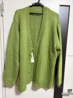 RETRO GALLERY グリーンカーディガン 新品