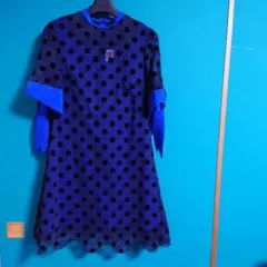 SeeeRuuu　水玉　シースルー　ワンピース