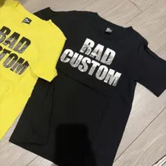 RAD CUSTOM Tシャツ 130サイズ 黒 黄色