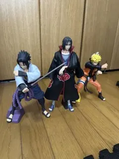 NARUTO フィギュア 3体セット うちはサスケ うちはイタチ うずまきナルトのサムネイル